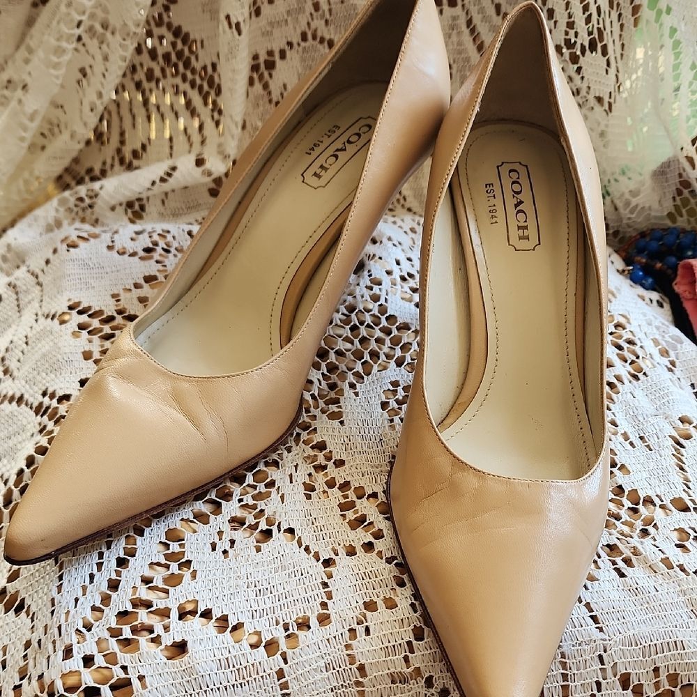 Vintage Coach Made In Italy 'Alison' Size 8.5